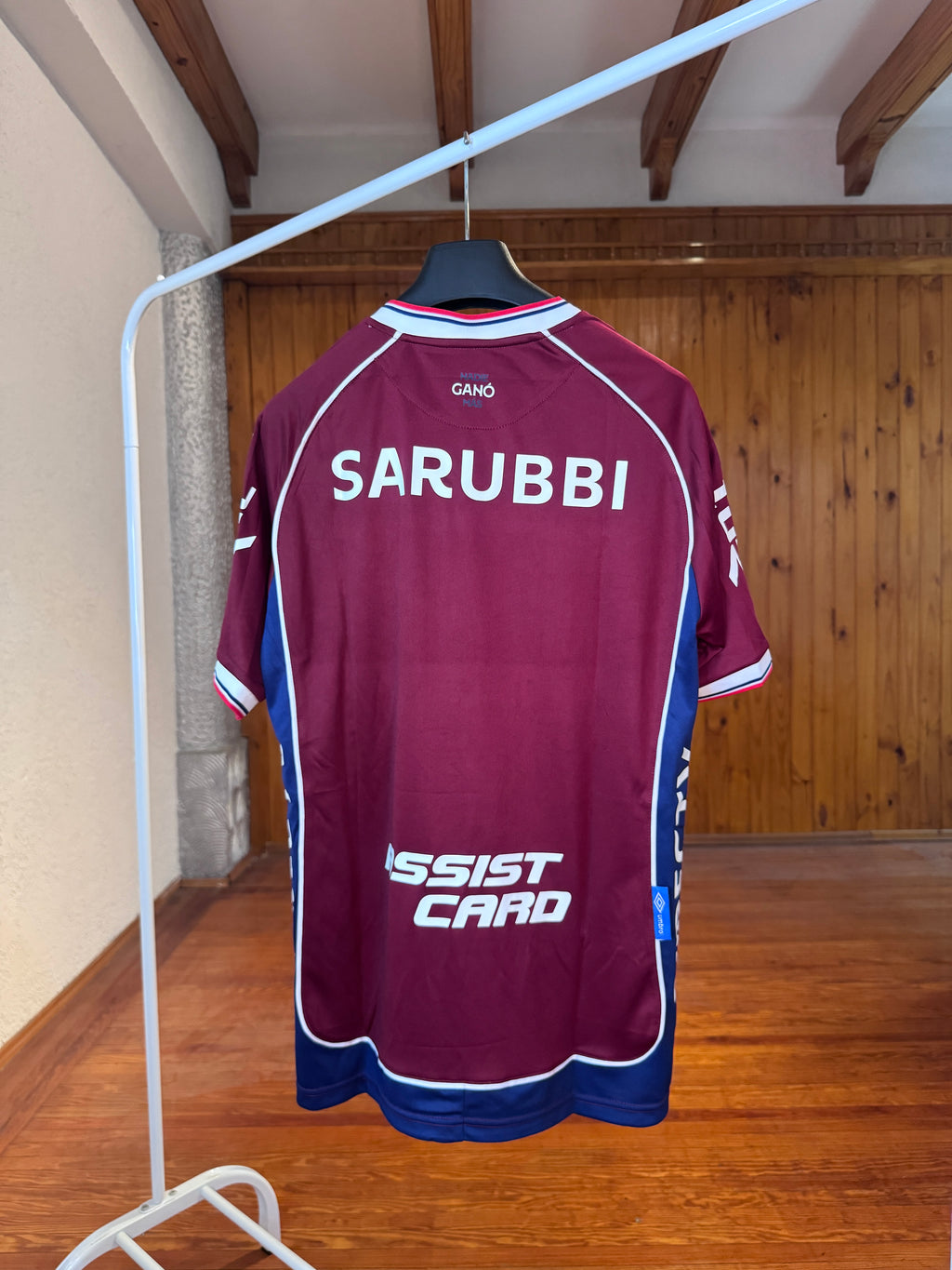 Camiseta Nacional Bordó - Sin nombre ni número - L