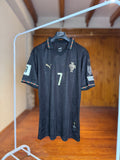 Camiseta Portugal "Pantera Negra" - Ronaldo #7 x Puma FIFA Qualifiers 26
