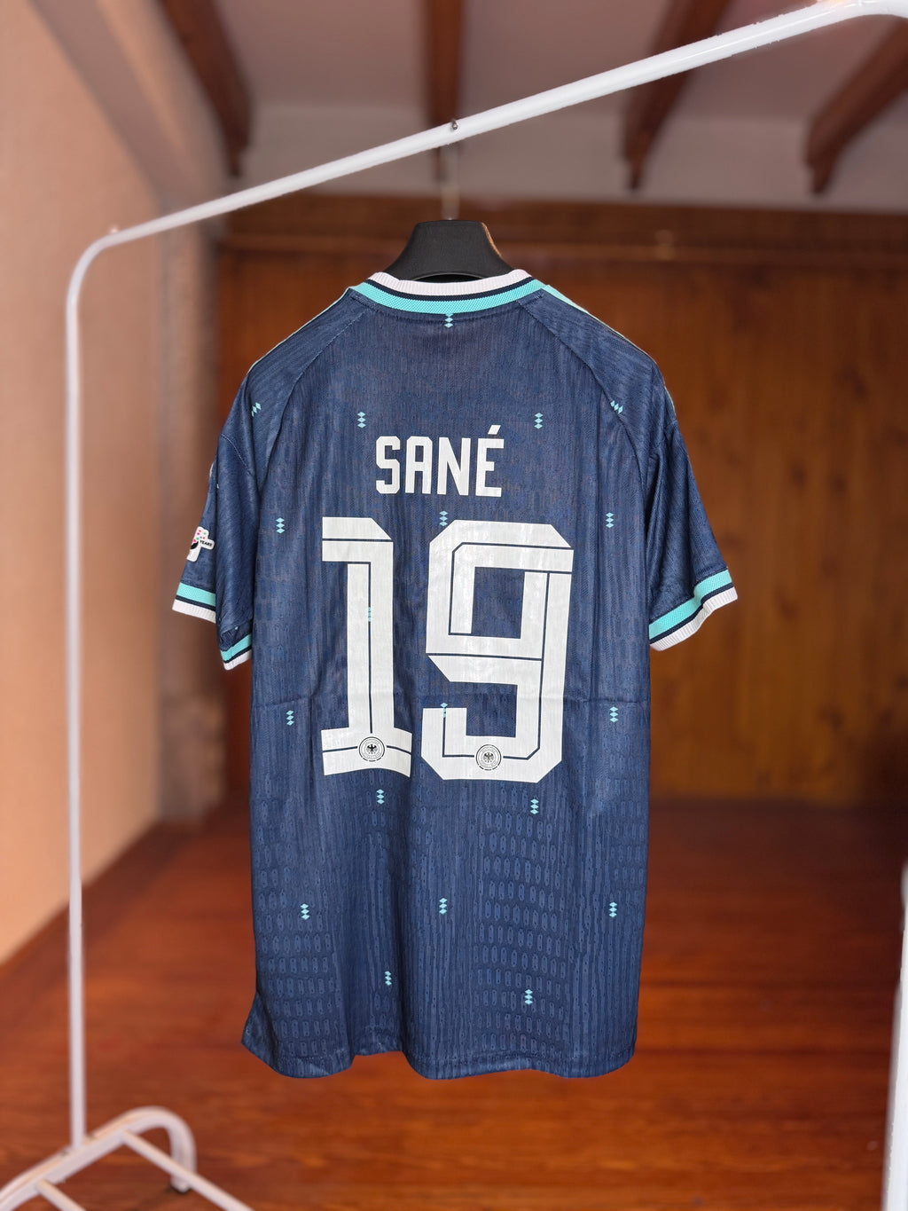 Camiseta Alemania Alternativa - Sané #19 x Adidas Originals FIFA Qualifiers 26