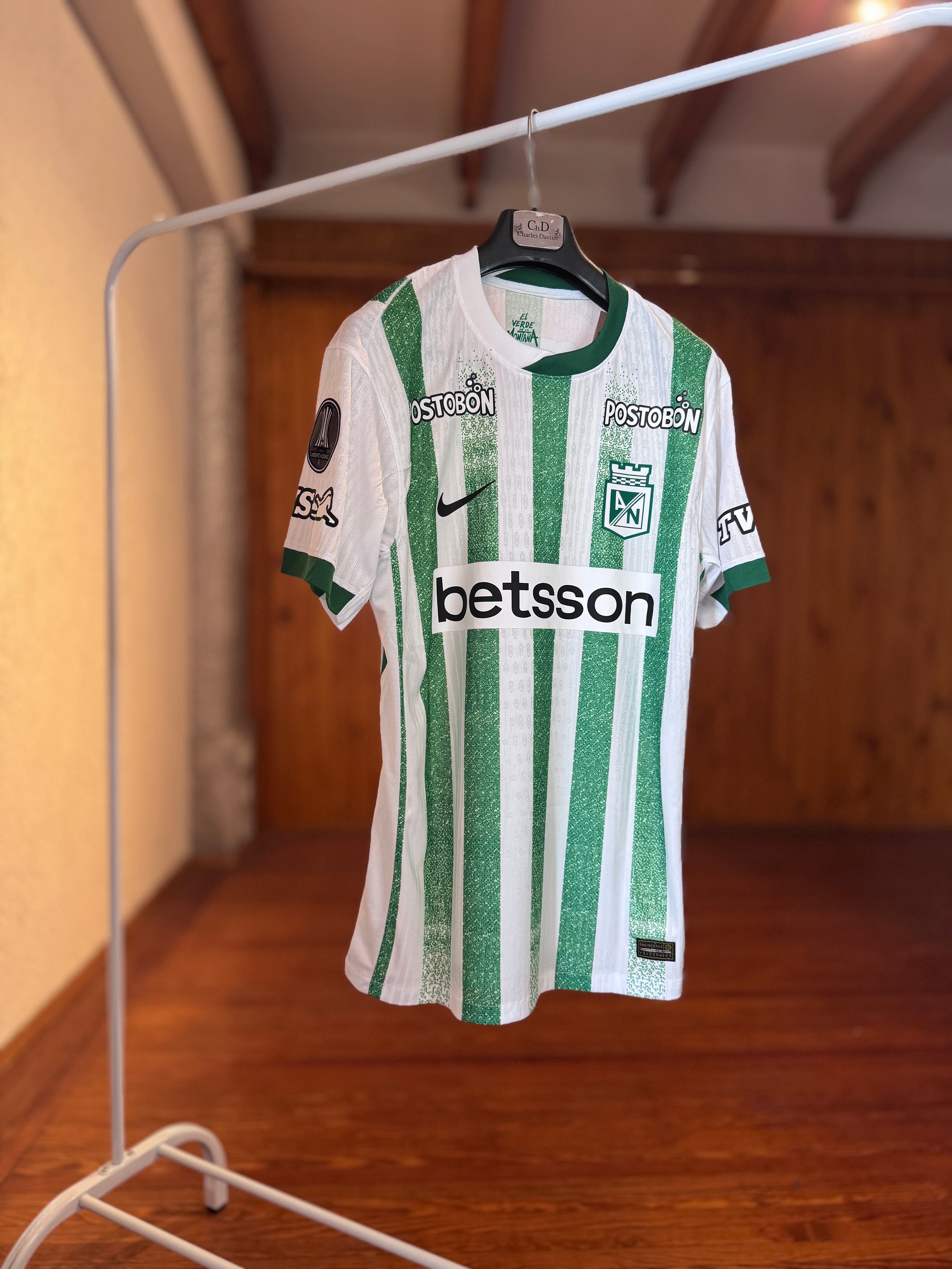 Camiseta Atlético Nacional - Marino #18 Copa Libertadores