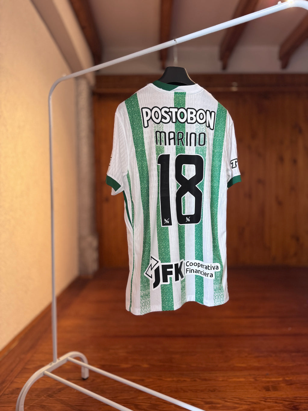 Camiseta Atlético Nacional - Marino #18 Copa Libertadores