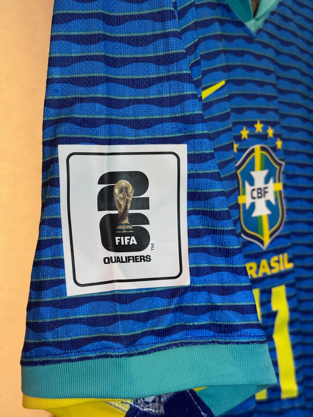 Camiseta Brasil Azul - Raphinha #11