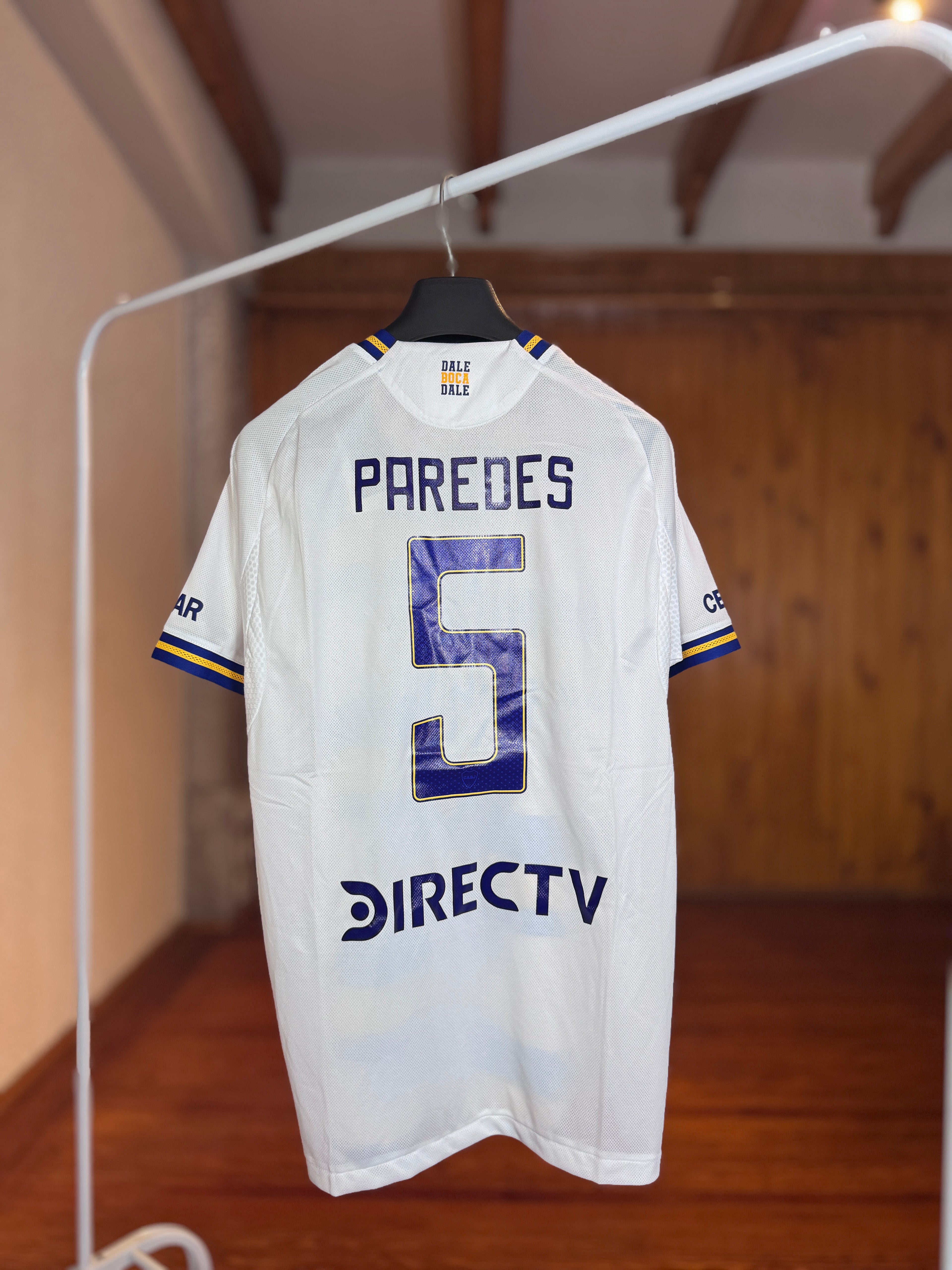 Camiseta Boca Juniors Alternativa - Paredes #5 Copa Libertadores