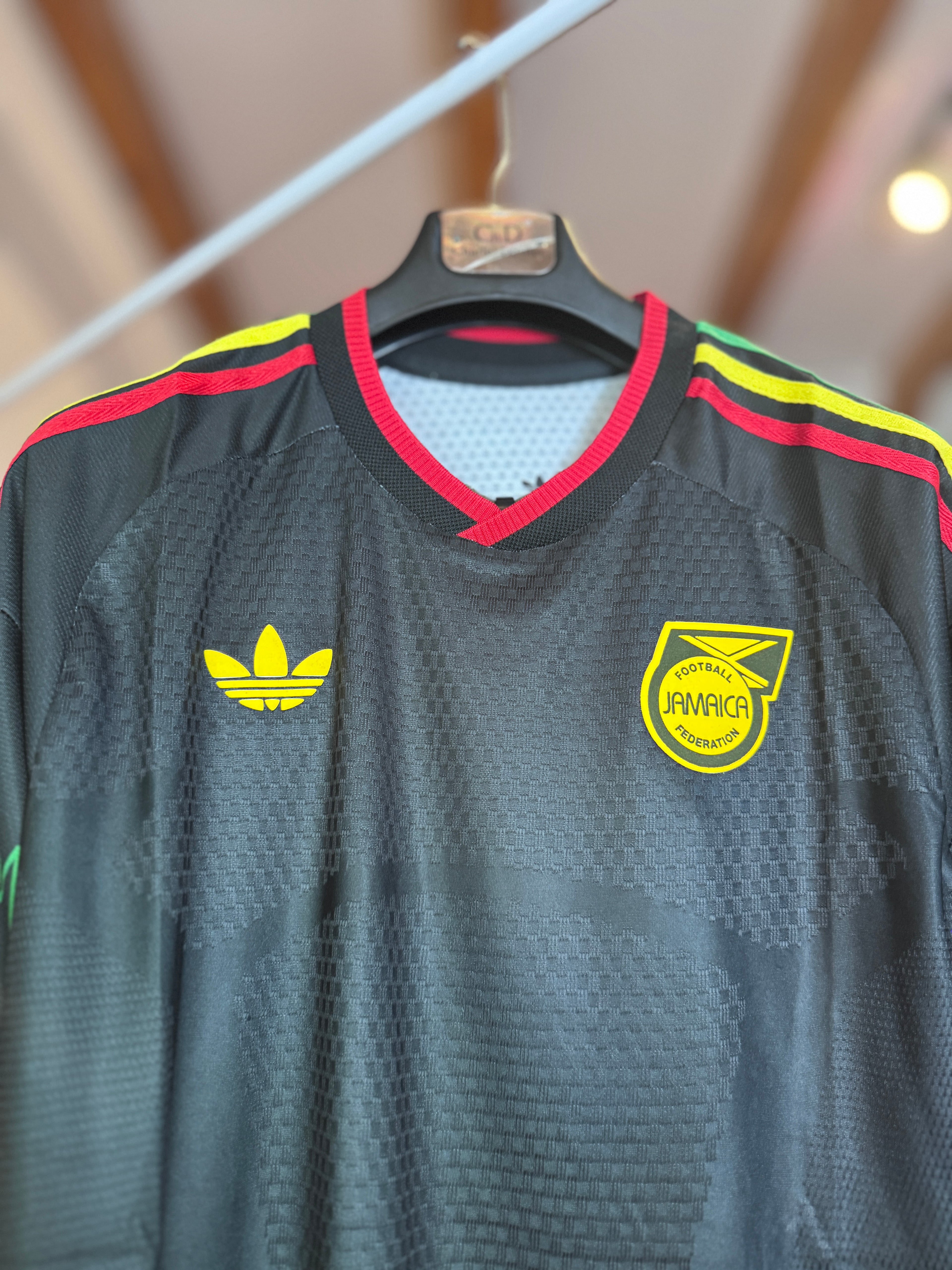 Camiseta Jamaica x Adidas Originals x Bob Marley - "Football is Freedom" Reggae Boyz