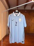 Camiseta Uruguay Giménez #2 frente edición Nona