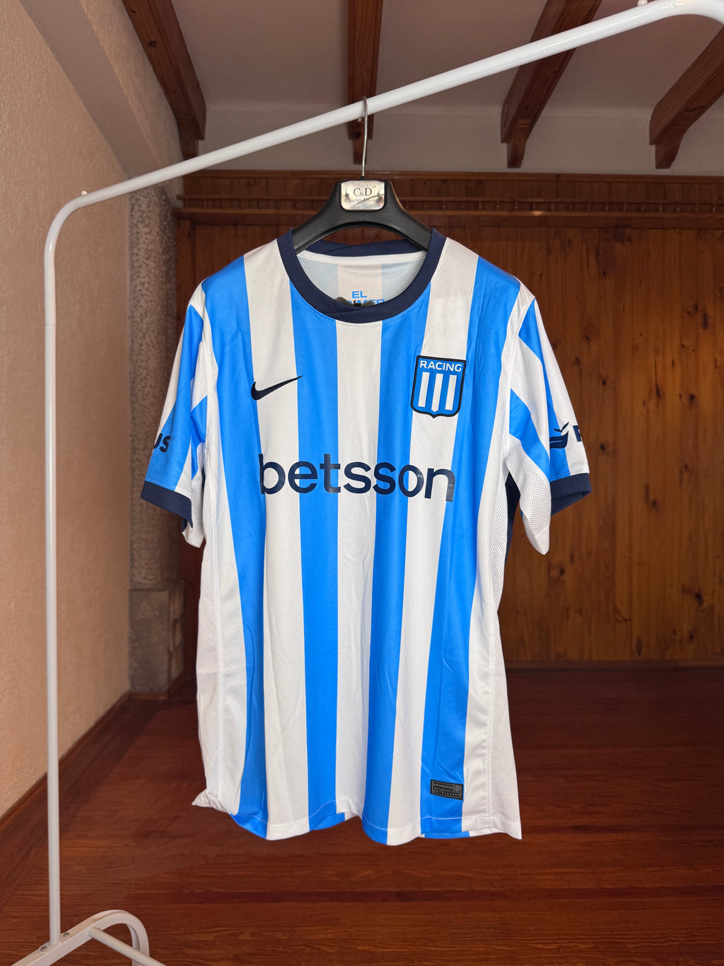 Camiseta Racing Club titular frente Martirena #15