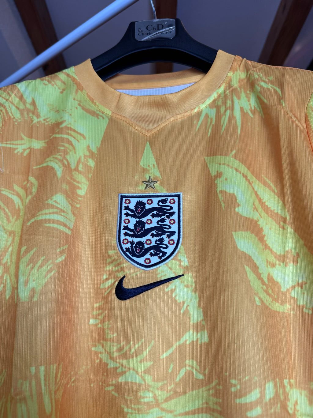 Camiseta Inglaterra Arquero GK Amarilla FIFA World Cup 2026