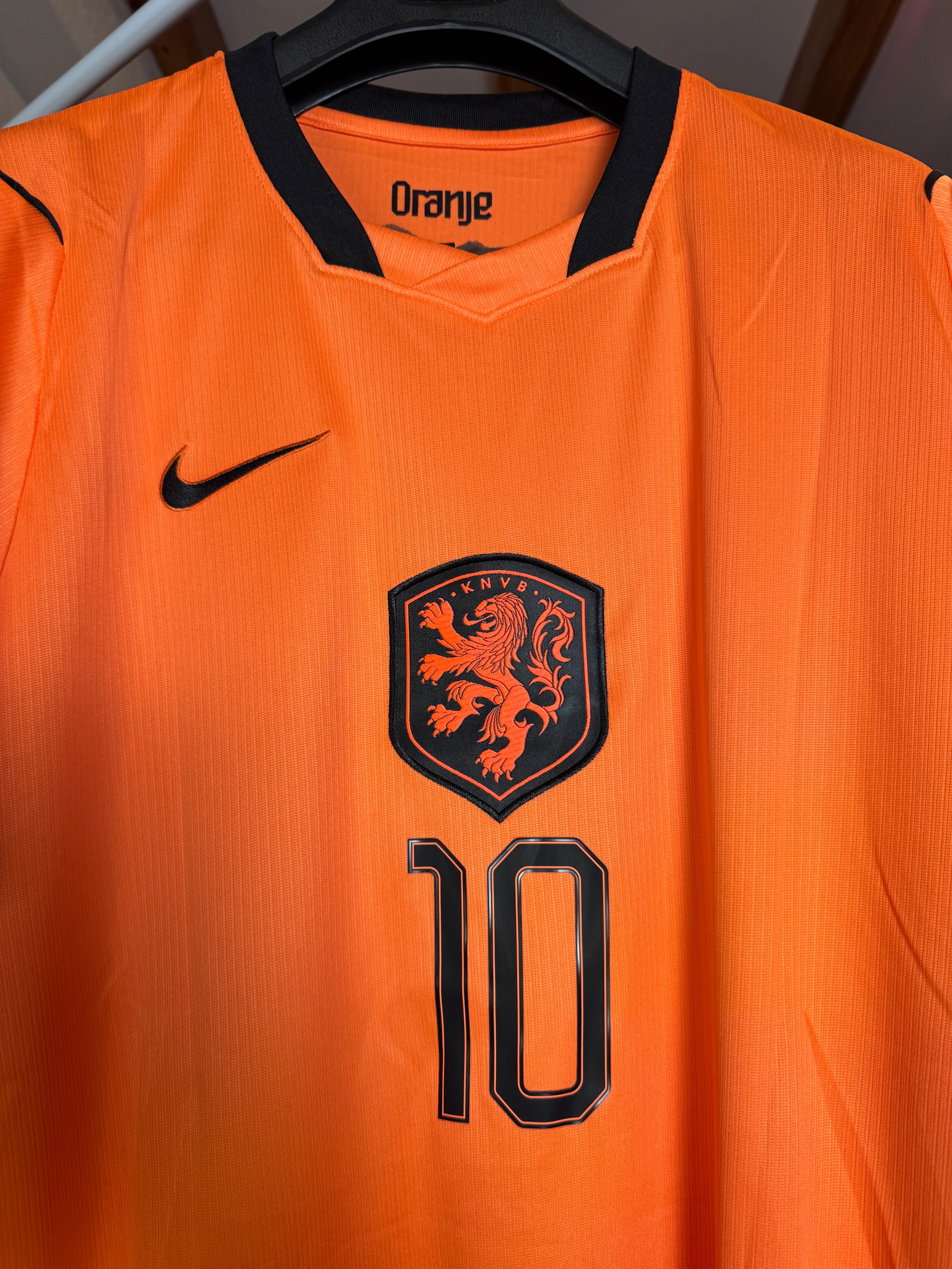 Camiseta Holanda Titular Oranje - Memphis #10 FIFA World Cup 2026