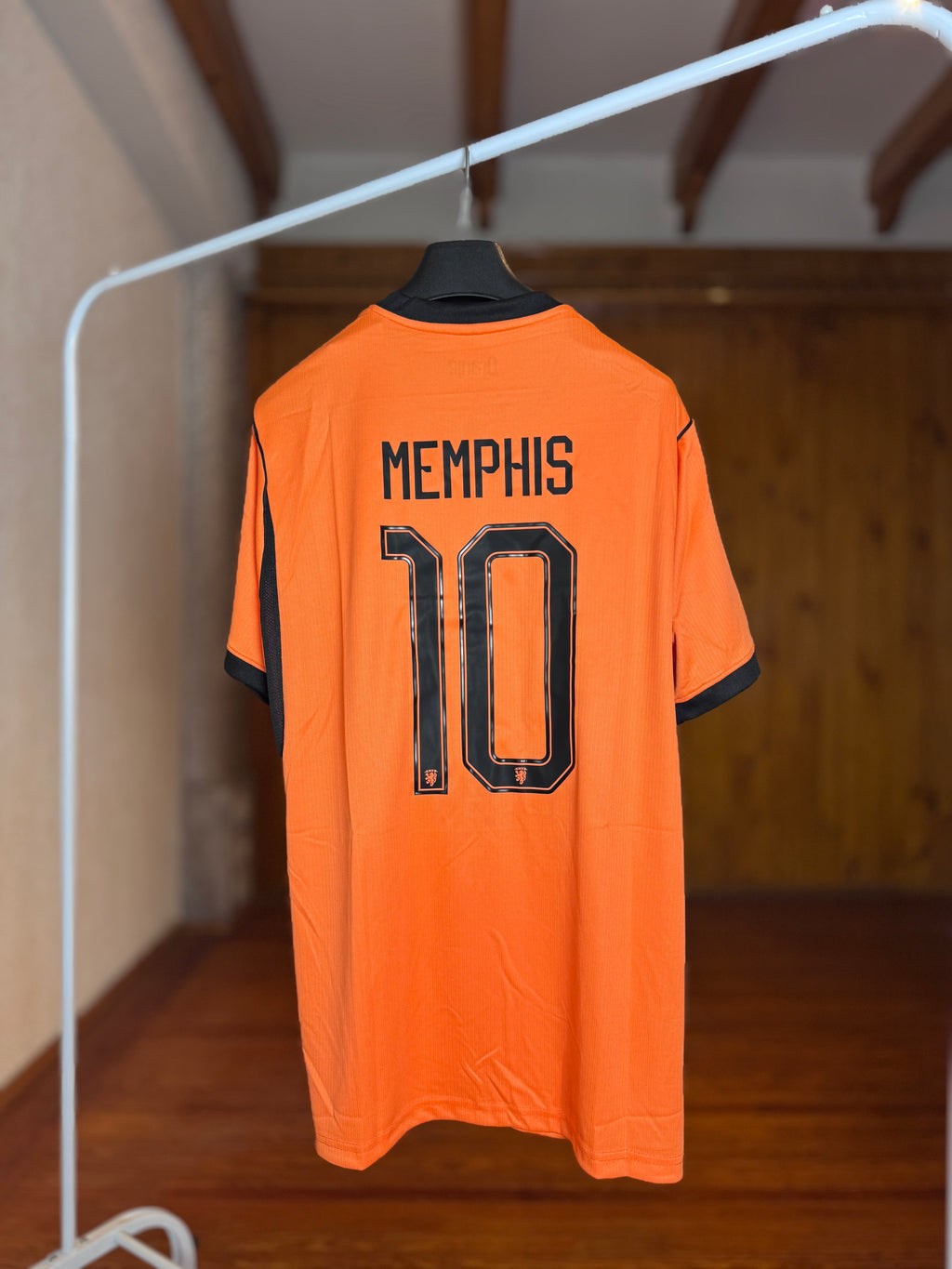 Camiseta Holanda Oranje Memphis 10 dorso