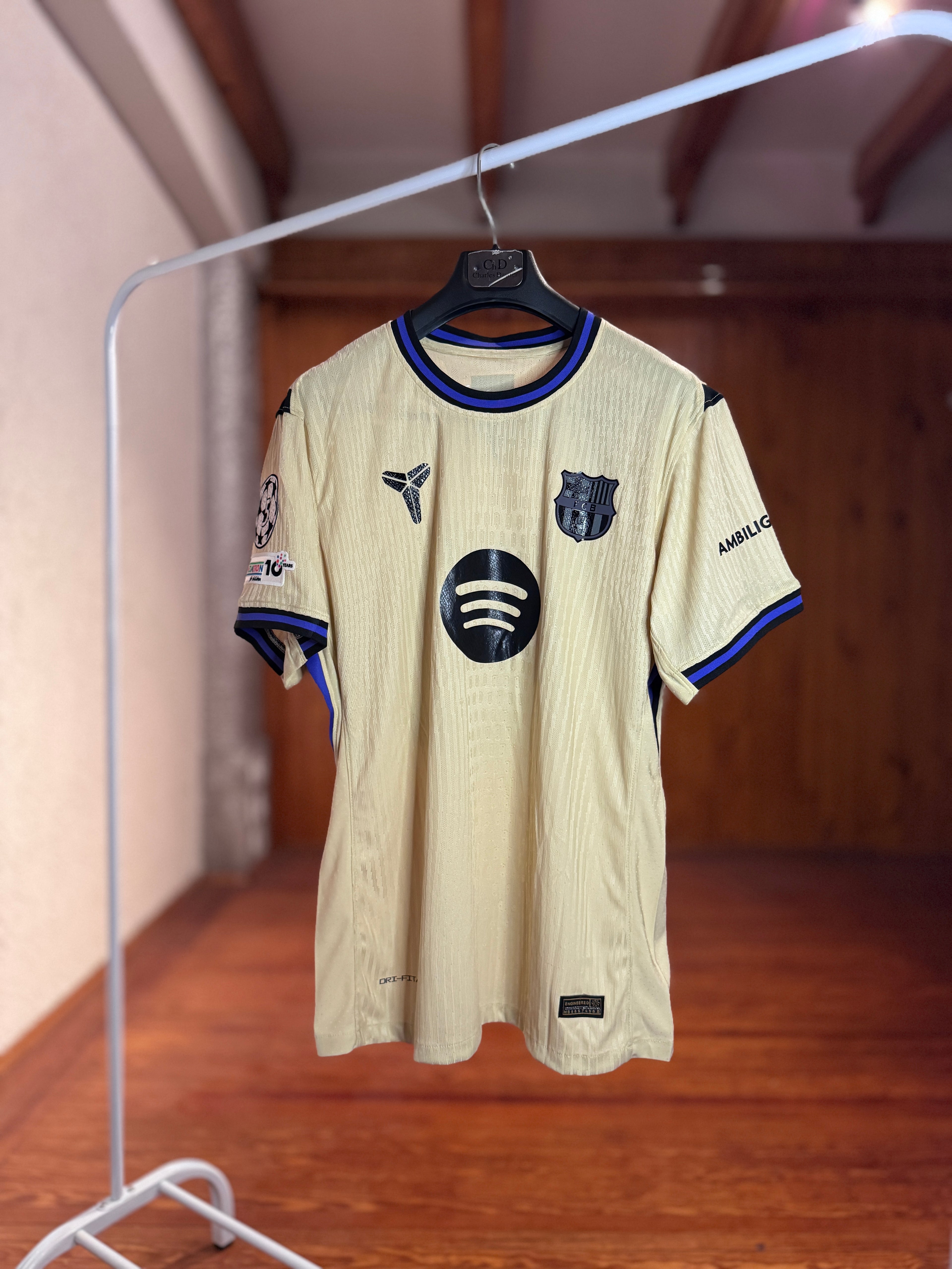 Camiseta Barcelona Alternativa x Kobe Bryant - Lamine Yamal #10