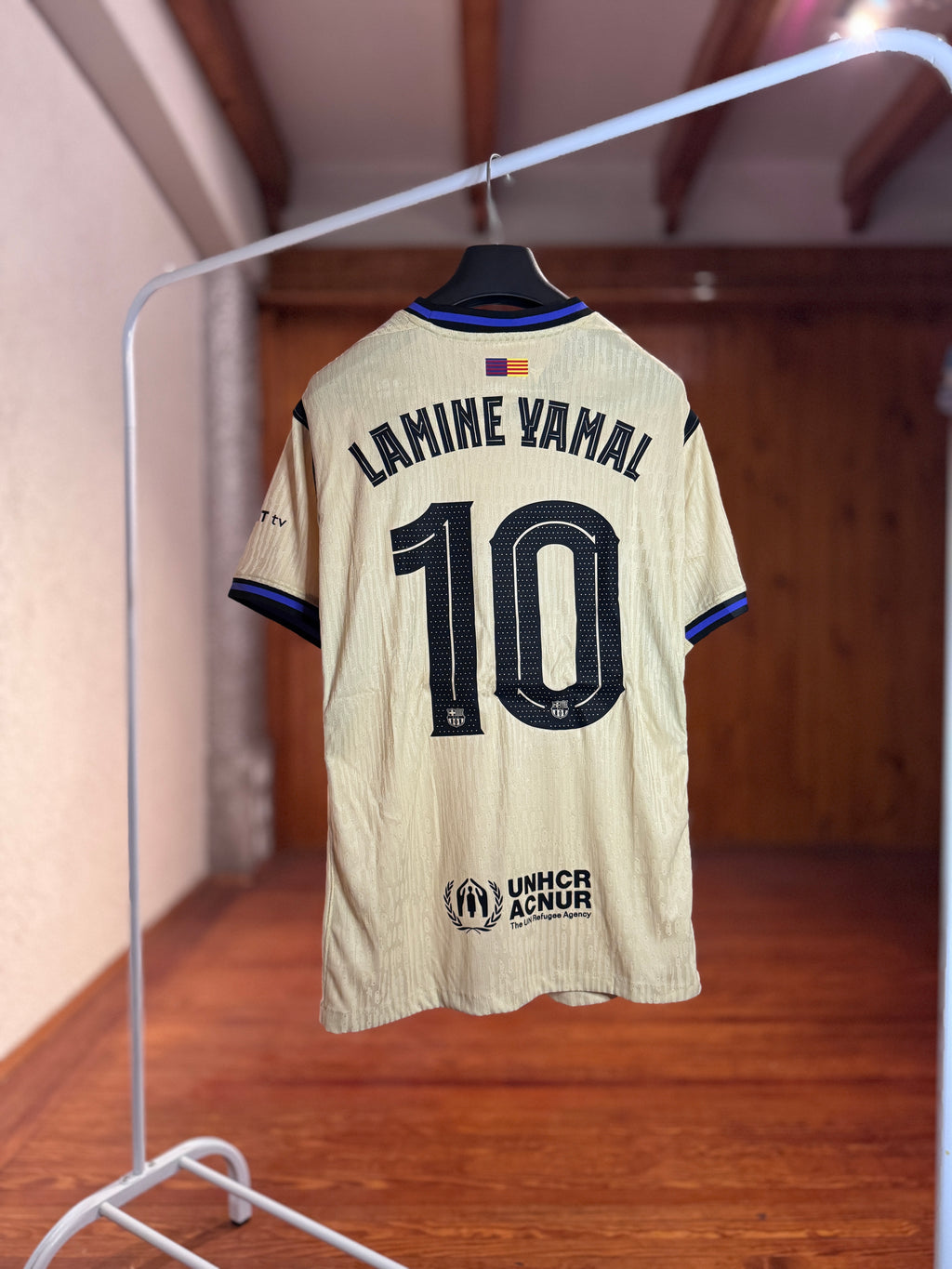 Camiseta Barcelona Alternativa x Kobe Bryant - Lamine Yamal #10