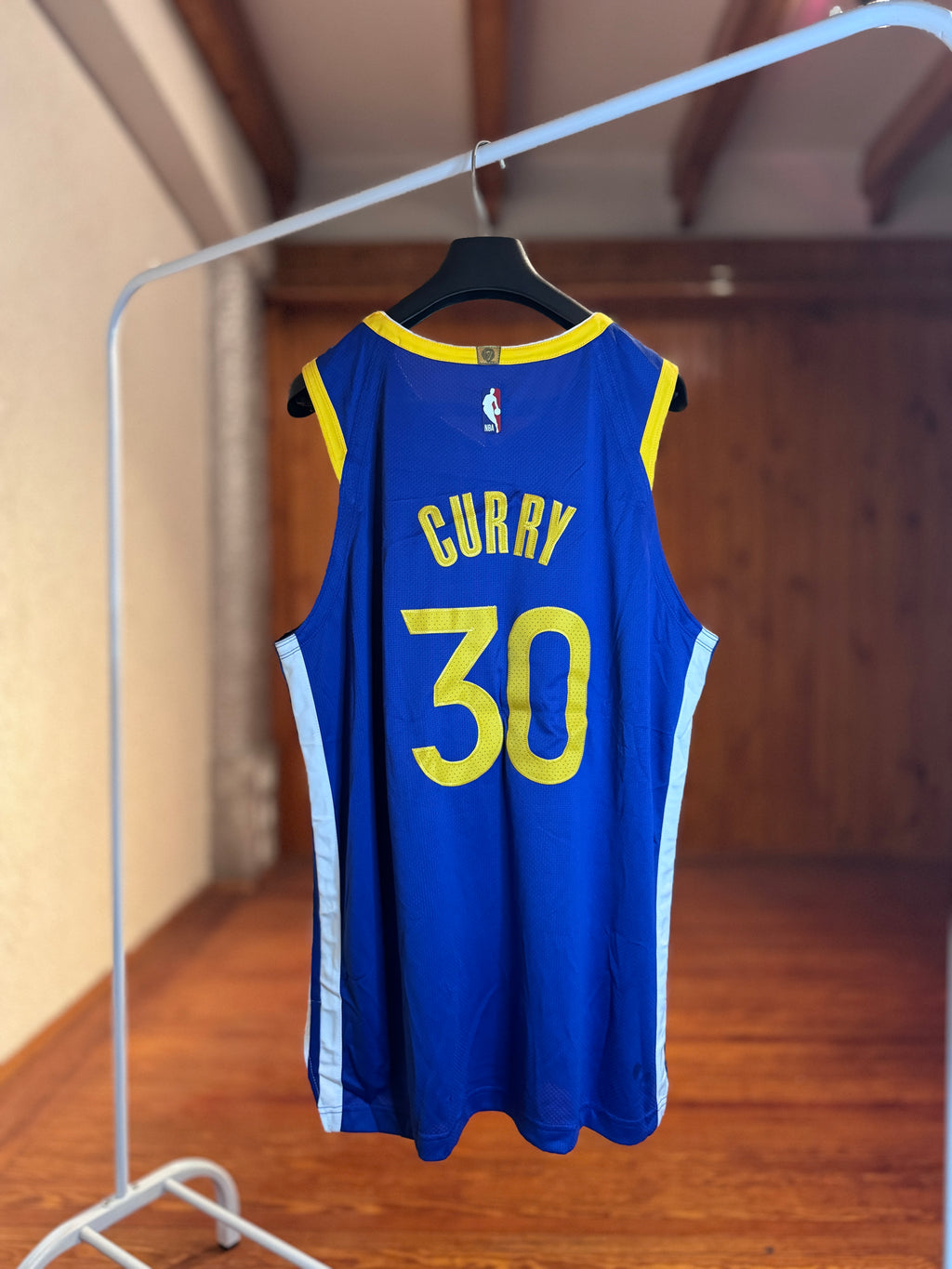 Camiseta Golden State Warriors Curry #30 dorso