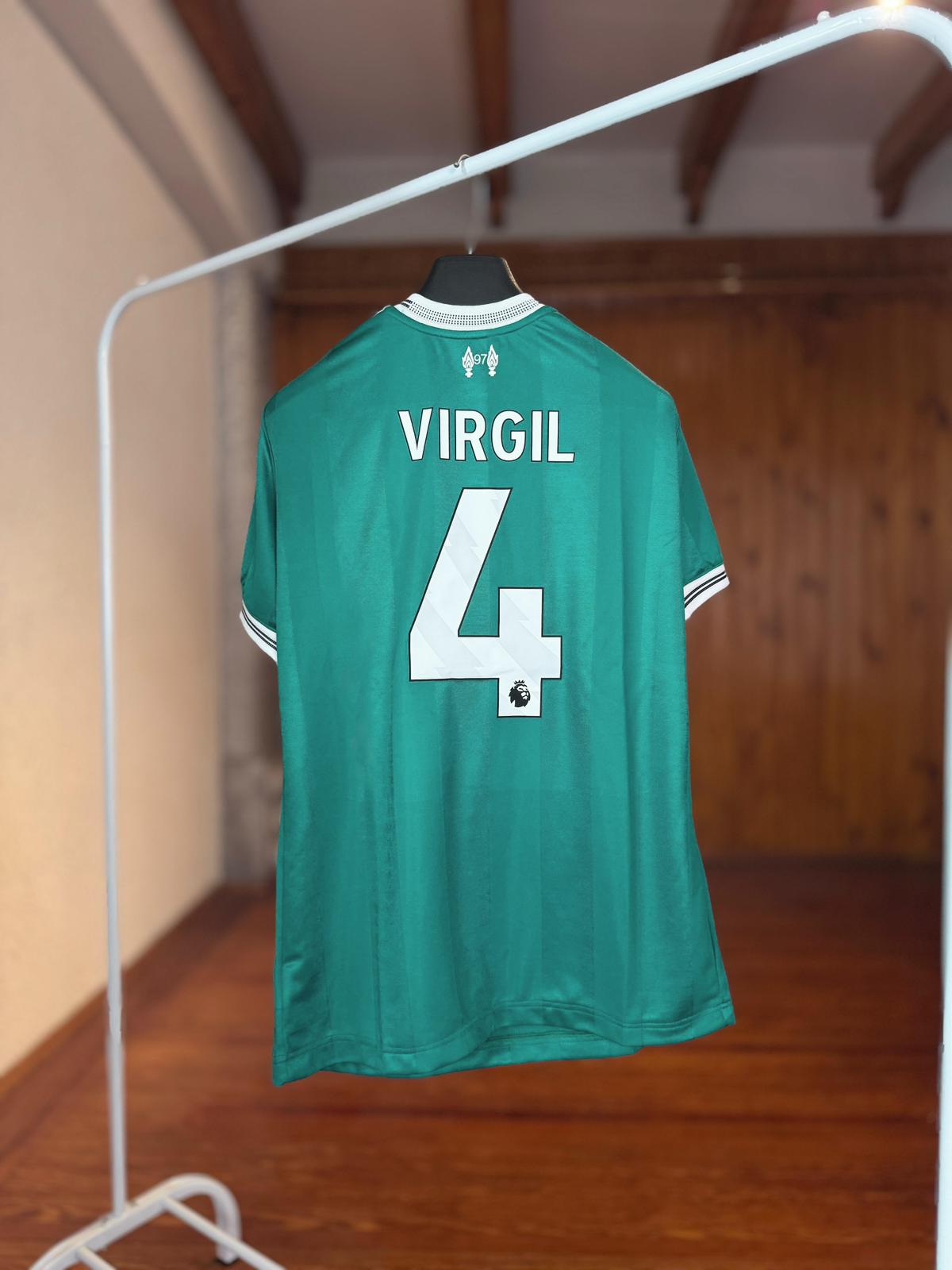 Camiseta Liverpool Alternativa Verde x Adidas Originals - Virgil #4